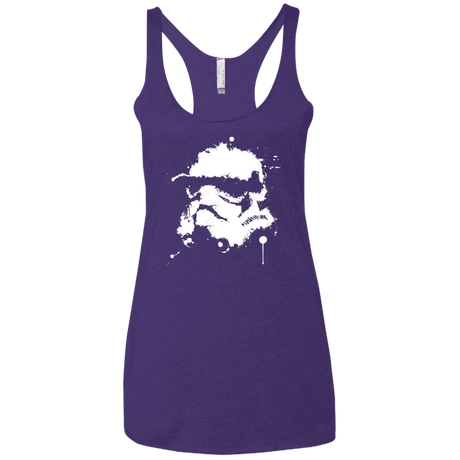 T-Shirts Purple / X-Small Splatted Helmet Women's Triblend Racerback Tank