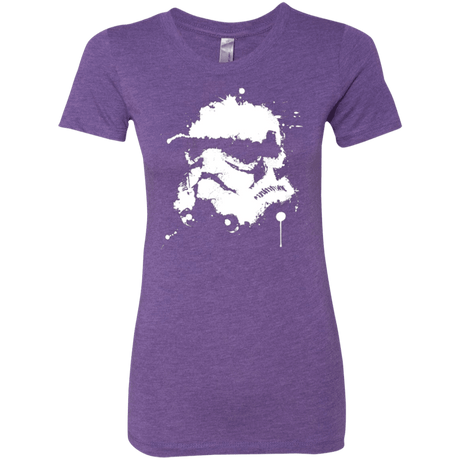 T-Shirts Purple Rush / Small Splatted Helmet Women's Triblend T-Shirt