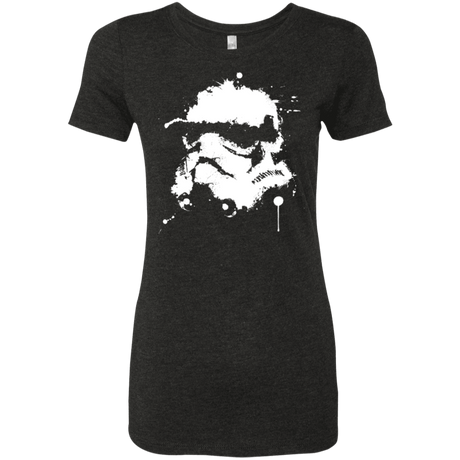 T-Shirts Vintage Black / Small Splatted Helmet Women's Triblend T-Shirt