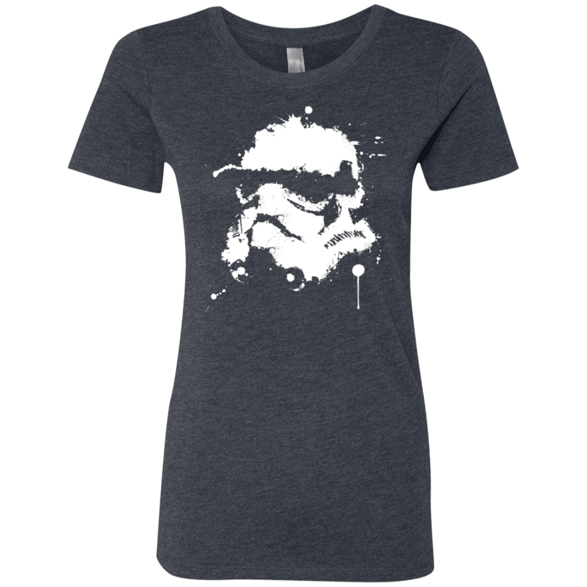 T-Shirts Vintage Navy / Small Splatted Helmet Women's Triblend T-Shirt