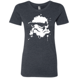 T-Shirts Vintage Navy / Small Splatted Helmet Women's Triblend T-Shirt