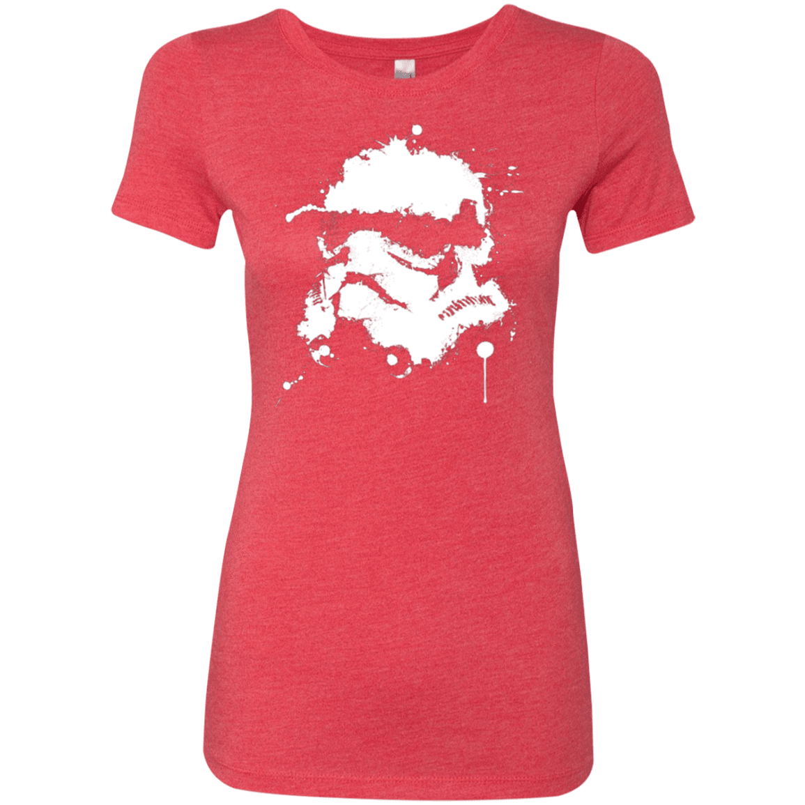 T-Shirts Vintage Red / Small Splatted Helmet Women's Triblend T-Shirt