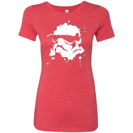 T-Shirts Vintage Red / Small Splatted Helmet Women's Triblend T-Shirt