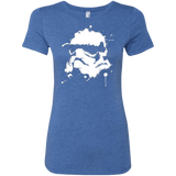 T-Shirts Vintage Royal / Small Splatted Helmet Women's Triblend T-Shirt