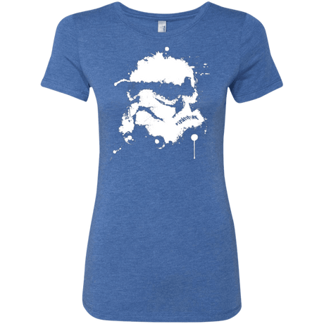 T-Shirts Vintage Royal / Small Splatted Helmet Women's Triblend T-Shirt