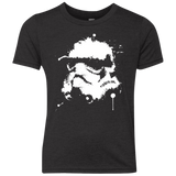 T-Shirts Vintage Black / YXS Splatted Helmet Youth Triblend T-Shirt