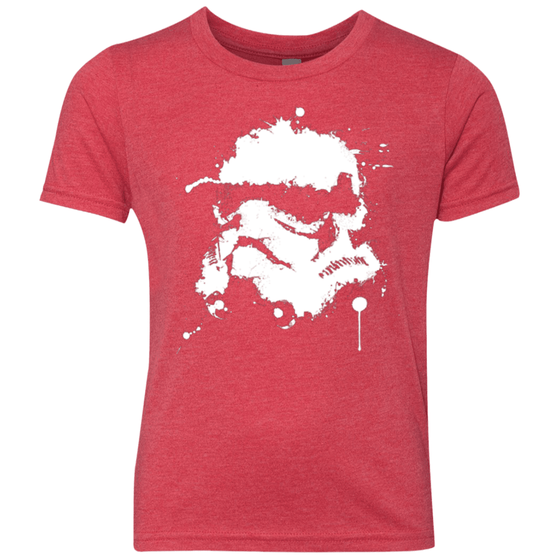 T-Shirts Vintage Red / YXS Splatted Helmet Youth Triblend T-Shirt