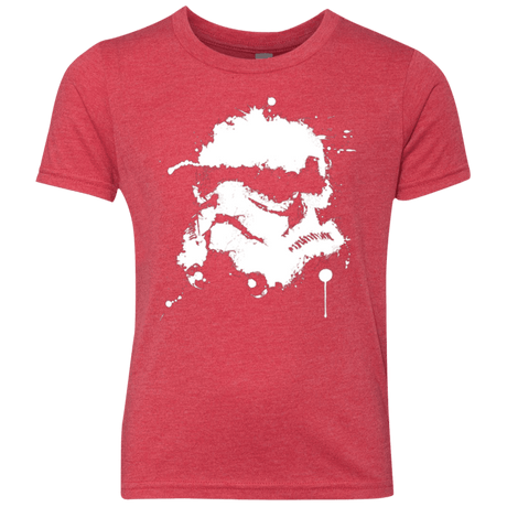 T-Shirts Vintage Red / YXS Splatted Helmet Youth Triblend T-Shirt