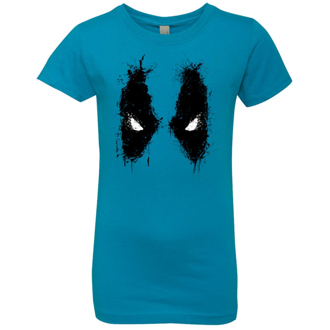 T-Shirts Turquoise / YXS Splatted Merc Girls Premium T-Shirt