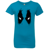 T-Shirts Turquoise / YXS Splatted Merc Girls Premium T-Shirt