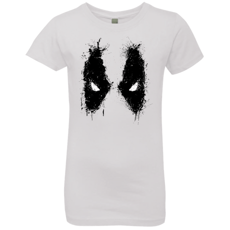 T-Shirts White / YXS Splatted Merc Girls Premium T-Shirt