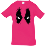 T-Shirts Hot Pink / 6 Months Splatted Merc Infant Premium T-Shirt