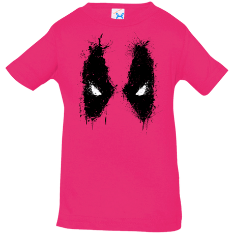 T-Shirts Hot Pink / 6 Months Splatted Merc Infant Premium T-Shirt