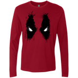 T-Shirts Cardinal / Small Splatted Merc Men's Premium Long Sleeve