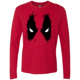 T-Shirts Red / Small Splatted Merc Men's Premium Long Sleeve
