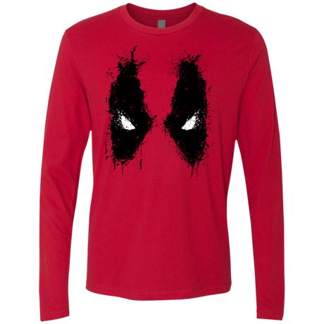T-Shirts Red / Small Splatted Merc Men's Premium Long Sleeve