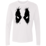T-Shirts White / Small Splatted Merc Men's Premium Long Sleeve