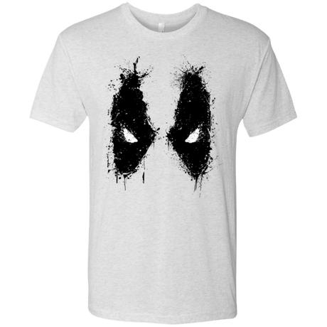 T-Shirts Heather White / Small Splatted Merc Men's Triblend T-Shirt