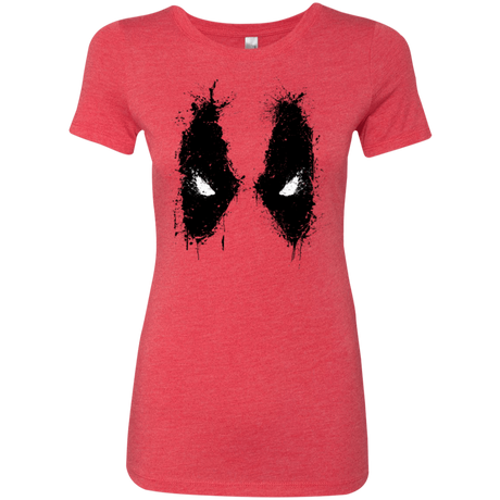 T-Shirts Vintage Red / Small Splatted Merc Women's Triblend T-Shirt