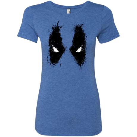 T-Shirts Vintage Royal / Small Splatted Merc Women's Triblend T-Shirt