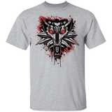 T-Shirts Sport Grey / S Splatter White Wolf T-Shirt