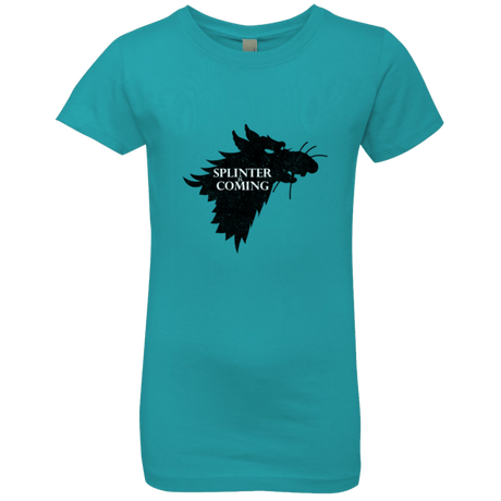 T-Shirts Tahiti Blue / YXS Splinter is Coming Girls Premium T-Shirt