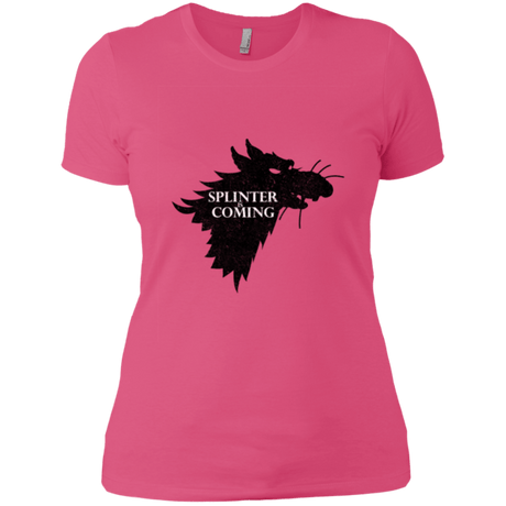 T-Shirts Hot Pink / X-Small Splinter is Coming Women's Premium T-Shirt