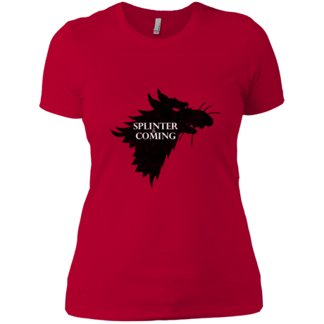 T-Shirts Red / X-Small Splinter is Coming Women's Premium T-Shirt