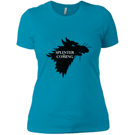 T-Shirts Turquoise / X-Small Splinter is Coming Women's Premium T-Shirt