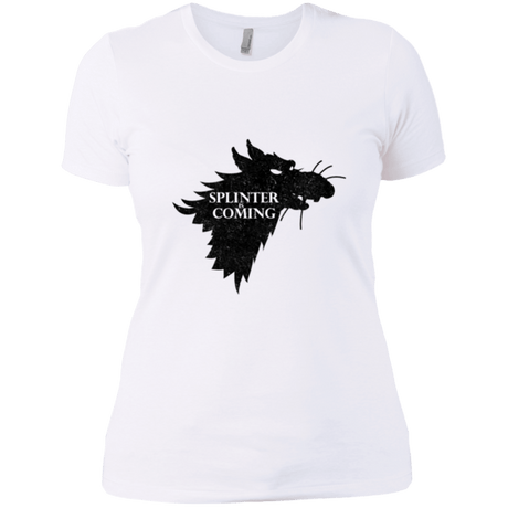 T-Shirts White / X-Small Splinter is Coming Women's Premium T-Shirt