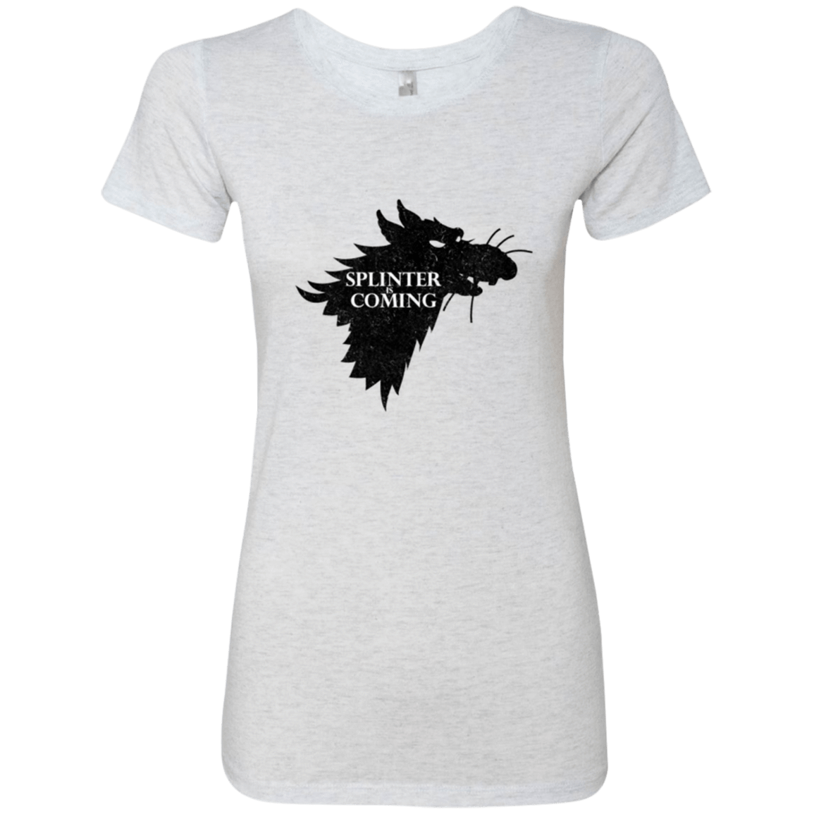 T-Shirts Heather White / Small Splinter is Coming Women's Triblend T-Shirt