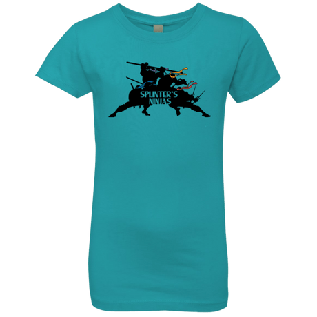 T-Shirts Tahiti Blue / YXS Splinters Ninjas Girls Premium T-Shirt