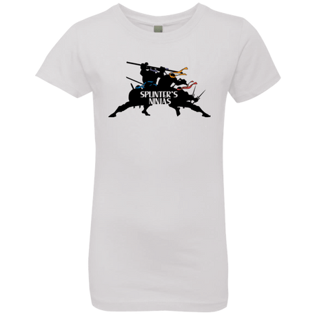 T-Shirts White / YXS Splinters Ninjas Girls Premium T-Shirt