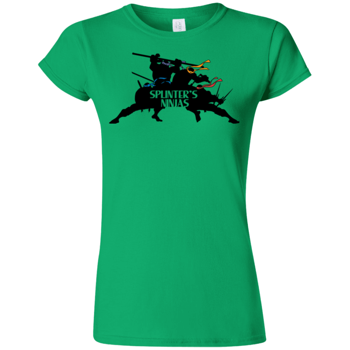 T-Shirts Irish Green / S Splinters Ninjas Junior Slimmer-Fit T-Shirt