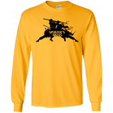 T-Shirts Gold / S Splinters Ninjas Men's Long Sleeve T-Shirt