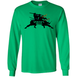 T-Shirts Irish Green / S Splinters Ninjas Men's Long Sleeve T-Shirt