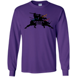 T-Shirts Purple / S Splinters Ninjas Men's Long Sleeve T-Shirt