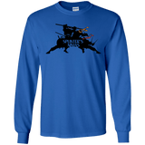 T-Shirts Royal / S Splinters Ninjas Men's Long Sleeve T-Shirt