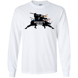 T-Shirts White / S Splinters Ninjas Men's Long Sleeve T-Shirt