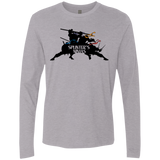 T-Shirts Heather Grey / S Splinters Ninjas Men's Premium Long Sleeve
