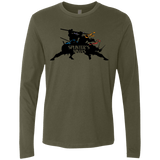 T-Shirts Military Green / S Splinters Ninjas Men's Premium Long Sleeve