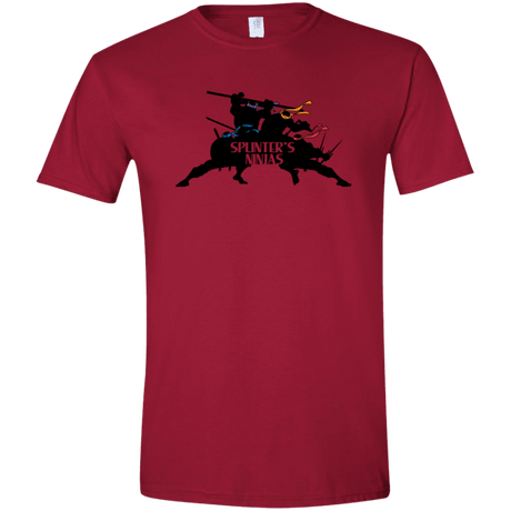 T-Shirts Cardinal Red / S Splinters Ninjas Men's Semi-Fitted Softstyle
