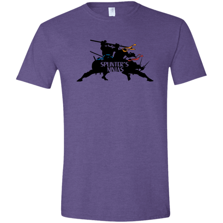 T-Shirts Heather Purple / S Splinters Ninjas Men's Semi-Fitted Softstyle