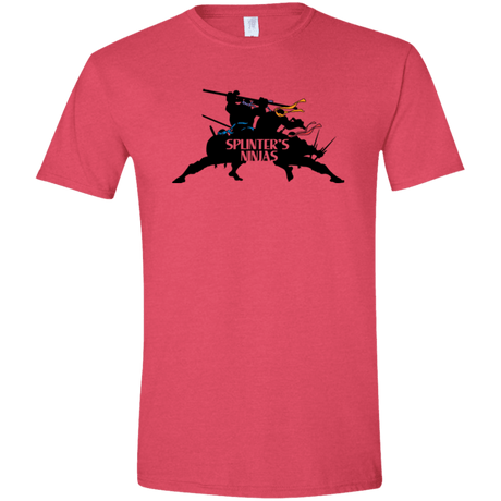 T-Shirts Heather Red / S Splinters Ninjas Men's Semi-Fitted Softstyle
