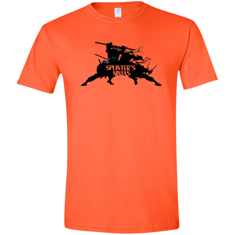 T-Shirts Orange / S Splinters Ninjas Men's Semi-Fitted Softstyle
