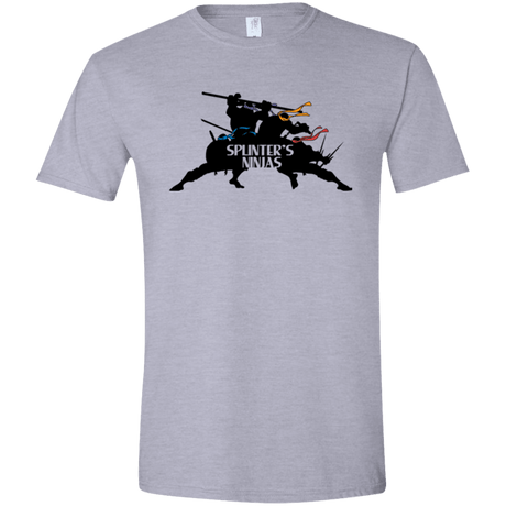 T-Shirts Sport Grey / X-Small Splinters Ninjas Men's Semi-Fitted Softstyle