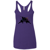 T-Shirts Purple Rush / X-Small Splinters Ninjas Women's Triblend Racerback Tank