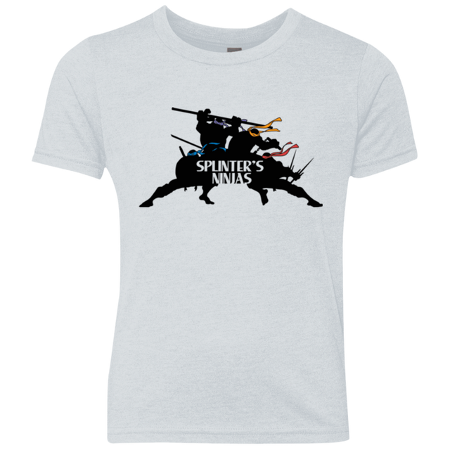 T-Shirts Heather White / YXS Splinters Ninjas Youth Triblend T-Shirt