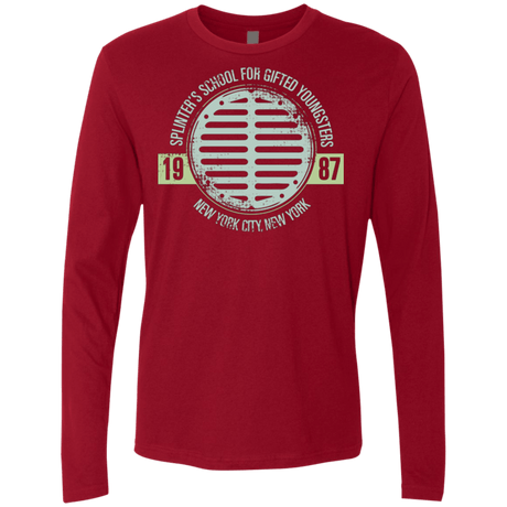 T-Shirts Cardinal / Small Splinters School Men's Premium Long Sleeve