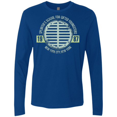 T-Shirts Royal / Small Splinters School Men's Premium Long Sleeve